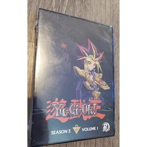 Yu-Gi-Oh: Season 5, Vol. 1 (DVD, 2014, 2-Disc Set) New Sealed Anime Classic